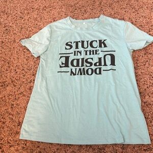 Juniors small Stranger Things t shirt